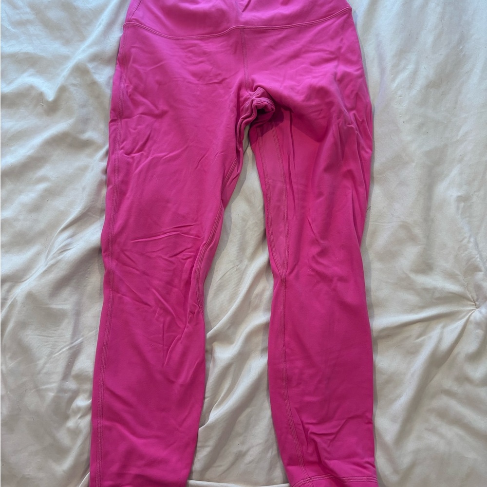 lululemon athletica Pink Leggings Stretchy Full-Length